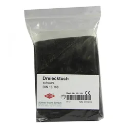 Dreiecktuch schwarz