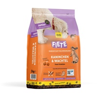 Fiete Senior Kaninchen & Wachtel deutsches Premium-Trockenfutter 3 kg