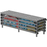Sport-Thieme Aufbewahrungsbank by Vendiplas, Grau