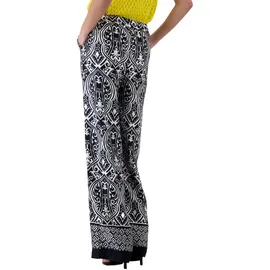 Monari Palazzohose Regular fit Schwarz 42