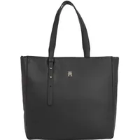Tommy Hilfiger TH Soft Schultertasche Synthetik Black