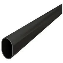 MS Beschläge Kleiderstange 1,00 Meter Schwarz