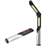 DASIAUTOEM Wiederaufladbare LED Arbeitsleuchte, Arbeitsleuchte, Werkstattlampe, Akku Arbeitsleuchte, Für Autoreparatur Inspektion Werkstatt Notfall Camping Taschenlampe mit Magnet und Haken
