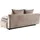 werk2 Schlafsofa WERK2 "Tekla LED, Bettcouch Breite 206cm, Liegefläche 200/140cm", beige (natur), B:206cm H:88cm T:91cm, 100% Polyester, Sofas, Schlafsofa, 2-Sitzer Schlafcouch mit Bettkasten & stylischer RGB-LED-Beleuchtung