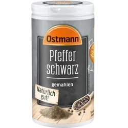 Ostmann Pfeffer schwarz gemahlen 40G