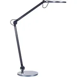 Beliani Beliani, Tischlampe, Schreibtischlampe LED Metall schwarz 34 cm verstellbar ERIDANUS