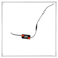 E2 elektro LED Lichtrahmen-Set 40 W Infrae inkl. Deckenmontage