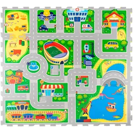Hakuna Matte Puzzlematte City, mehrfarbig