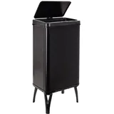 well home mobiliario & decoración Intelligenter Mülleimer 50 l Schwarz