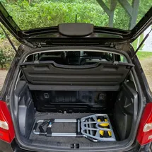 Baumarktplus Klappkarre XL Sackkarre klappbar Teleskopgriff bis 115 cm und großer Ladefläche Tragkraft 150 kg