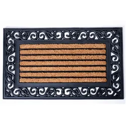 Relief Fußmatte SUSANNE 45x75cm Schuhabstreifer Ornamentdesign