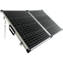 Solartronics Solarkoffer 100 Watt monokristallin Solarpanel PWM Laderegler Mobil Garten
