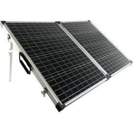 Solartronics Solarkoffer 100 Watt monokristallin Solarpanel PWM Laderegler Mobil Garten
