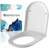 Bernstein – WC-Sitz mit Absenkautomatik und Take-Off Funktion, Weiß glänzend
