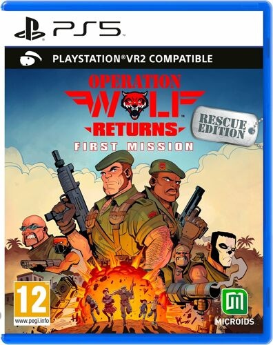 Operation Wolf Returns First Mission Rescue Edition - PS5 [EU Version]