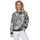 Madeleine Sweatshirt mit Blätterprint Schwarz 34