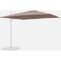 Taupe Bespannung für Sonnenschirm 3x3m - Falgos - Ersatzbespannung
