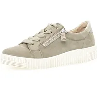 Gabor Sneaker Low Damen Grün/Beige 38,5