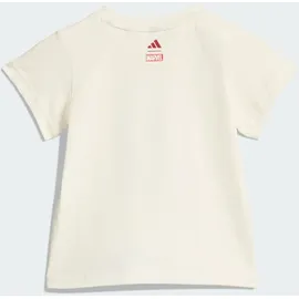 adidas Marvel SPIDER-MAN T-shirt Set off white/active maroon 98