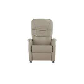 Hukla Relaxsessel Tobias Leder 75 x 102 x 88 cm Grau elektrisch