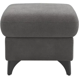 sit&more Polsterhocker Glendale mit Stauraum 58 x 48 x 58 cm Grau
