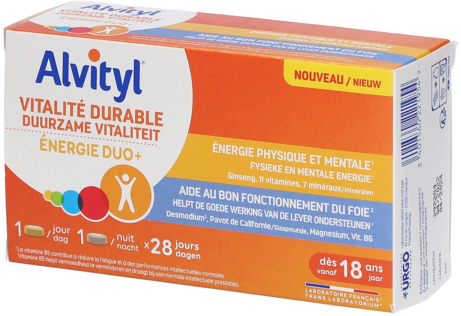 Alvityl® Vitalité Durable 28 pc(s) comprimé(s)