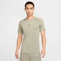 Nike Pro Dri-FIT Slim kurzarm Trainingsshirt Herren - light army/black M