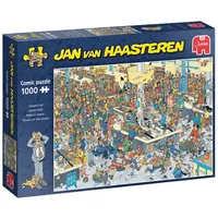 JUMBO Spiele 1119801833 Jan van Haasteren Massen an den Kassen 1000 Teile Puzzle