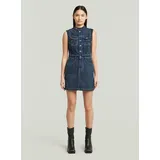 G-Star Kleid Jeanskleid Blau 34