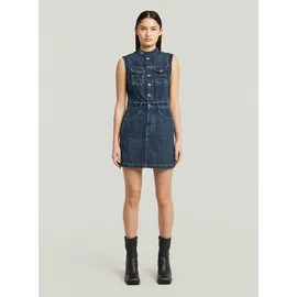 G-Star Kleid Jeanskleid Blau 34