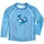 Playshoes Unisex Kinder Langarmshirt Rash-Guard-Shirt, Lang Blau Dino, 86-92