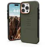 Urban Armour Gear UAG Urban Armor Gear Civilian MagSafe Case Apple iPhone 16 Pro Max olive drab