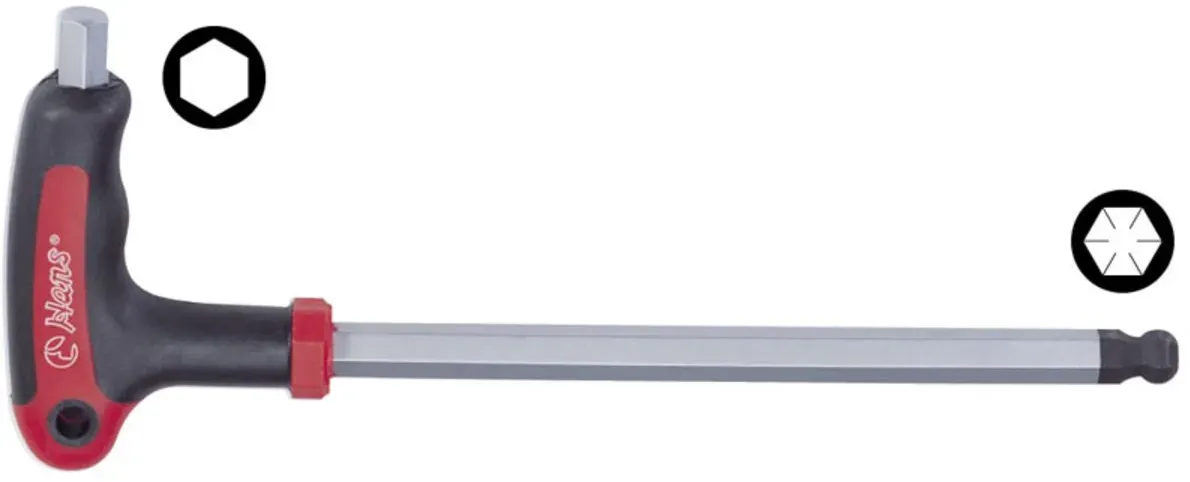 Clé mâle six pans HANS 3 mm
