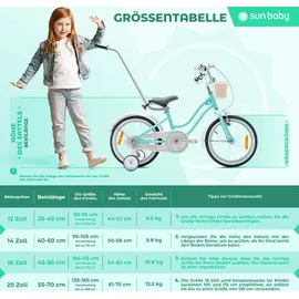 SUN BABY Heart Bike 20 Zoll mint