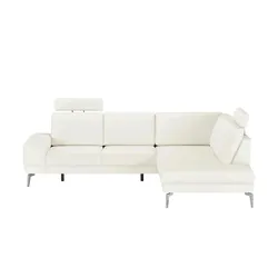 Kollektion Kraft Ecksofa  Dana ¦ weiß ¦ Maße (cm): B: 269 H: 86 T: 222