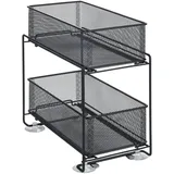 Wenko Küchenregal »Modell Gioma, Schwarz