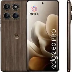 Motorola Edge 60 Pro Smartphone 512 GB 16.9 cm (6.67 Zoll) EEK A (A - G) Holz Android? 15 Dual-SIM