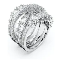 Swarovski Damenring Hyperbola Spin 5584656 - silber - 50