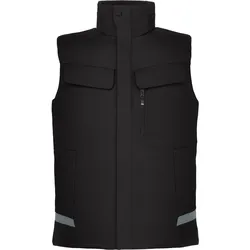 FHB Arbeitsweste HAUKE - schwarz - 5XL