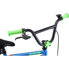 Bikestar Kinderfahrrad 16 Zoll RH 21 cm blau/grün