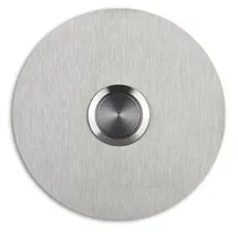 Heibi Klingelknopf SONITO Edelstahl rund 7,4 cm Türklingel