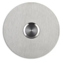 Heibi Klingelknopf SONITO Edelstahl rund 7,4 cm Türklingel