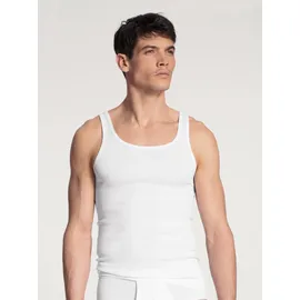 CALIDA Twisted Cotton Tanktop Weiß M