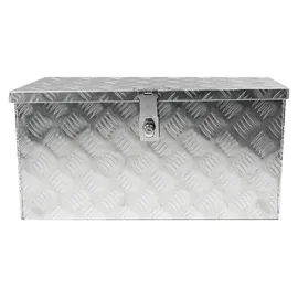 Proregal Alubox Aluminium 25x68x30cm grau abschließbar