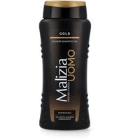 MALIZIA UOMO GOLD Duschgel & Shampoo 2in1 für Männer 250 ml holzig & würzig