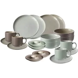 Ritzenhoff & Breker JASPER Frühstücks- & Brunch Service mint & taupe 20-teilig
