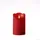 MARELIDA LED Kerze Rustik-Optik H 12,5 cm rot