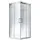 Glaszentrum Hagen Artemis Eckdusche mit Schiebetür 80 x 195 cm Duschwanne/Siphon