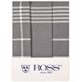 Ross - Geschirrtücher - 1837-3er-Pack (50 x 70cm Grau)