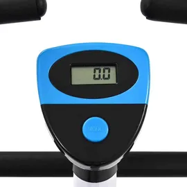 vidaXL Heimtrainer blau/weiß